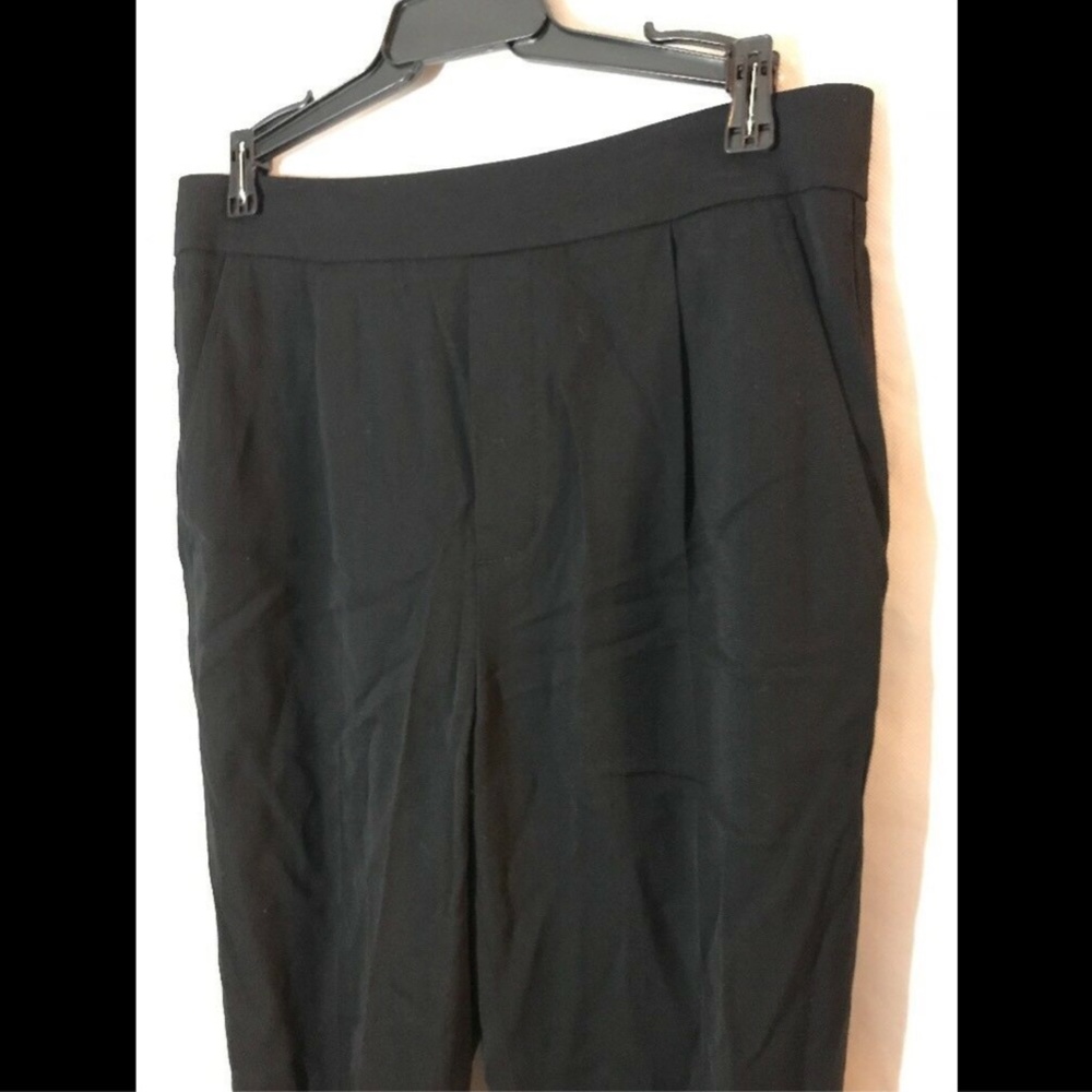 NEW $345 Vince Pull-On Tapered Trousers Pants In Black [SZ‎ Medium ] - Picture 4 of 8